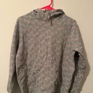 Champion Gray Hoodie with Logo Design